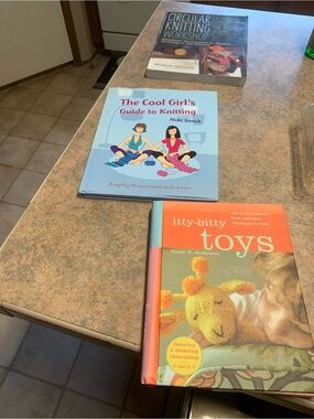 Knitting Book Lot